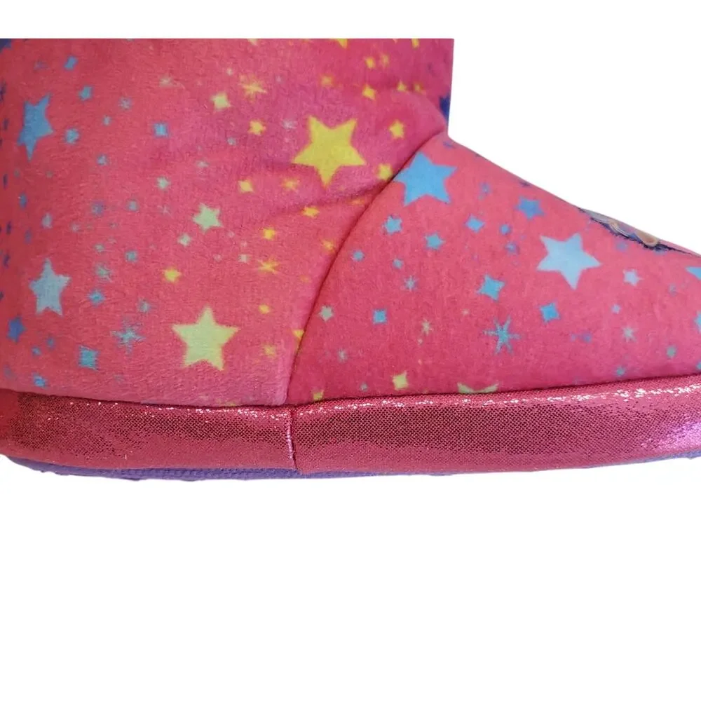 JoJo Siwa Slippers JoJo Siwa Boot Slippers JoJo Siwa Bootie Slippers Size 9/10